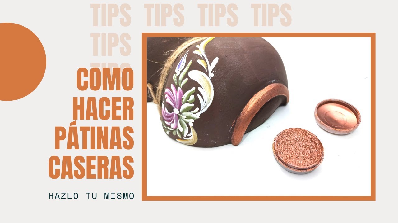 Como realizar PÁTINAS  CASERAS, de diferentes  colores