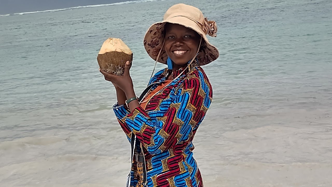 A Peaceful Beach Walk in Diani 🌊 | Kenya’s Coastal Paradise