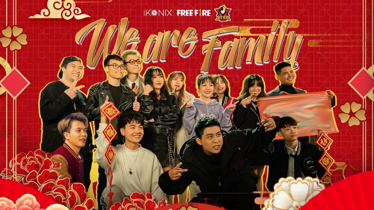 We Are Family | ICD x iKonix [Official MV ]B&aacute;c Gấu, Rikaki, Ma Gaming Rap, Hero Team ... | FREE FIRE