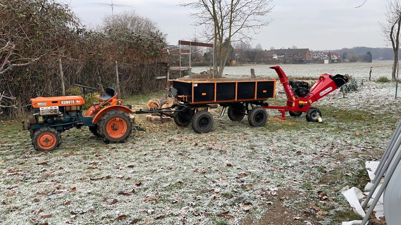 Der Geotech PCS 155LE im Ersteinsatz 🪵Stihl MS 200t zickt wieder 🪚Der Kubota 🚜sprang nicht an