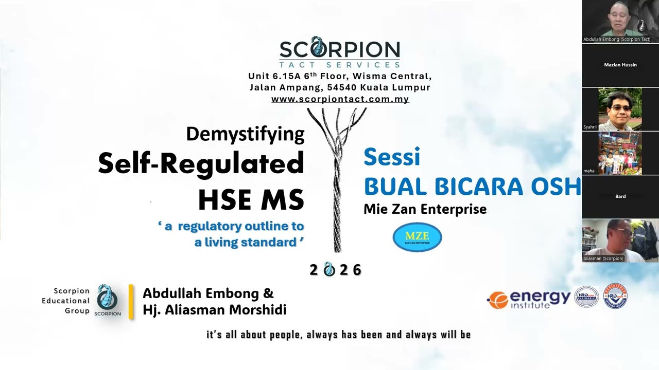 7 Januari 2026 Podcast Bual Bicara OSHE&E - Tuan Haji Abdullah Embong