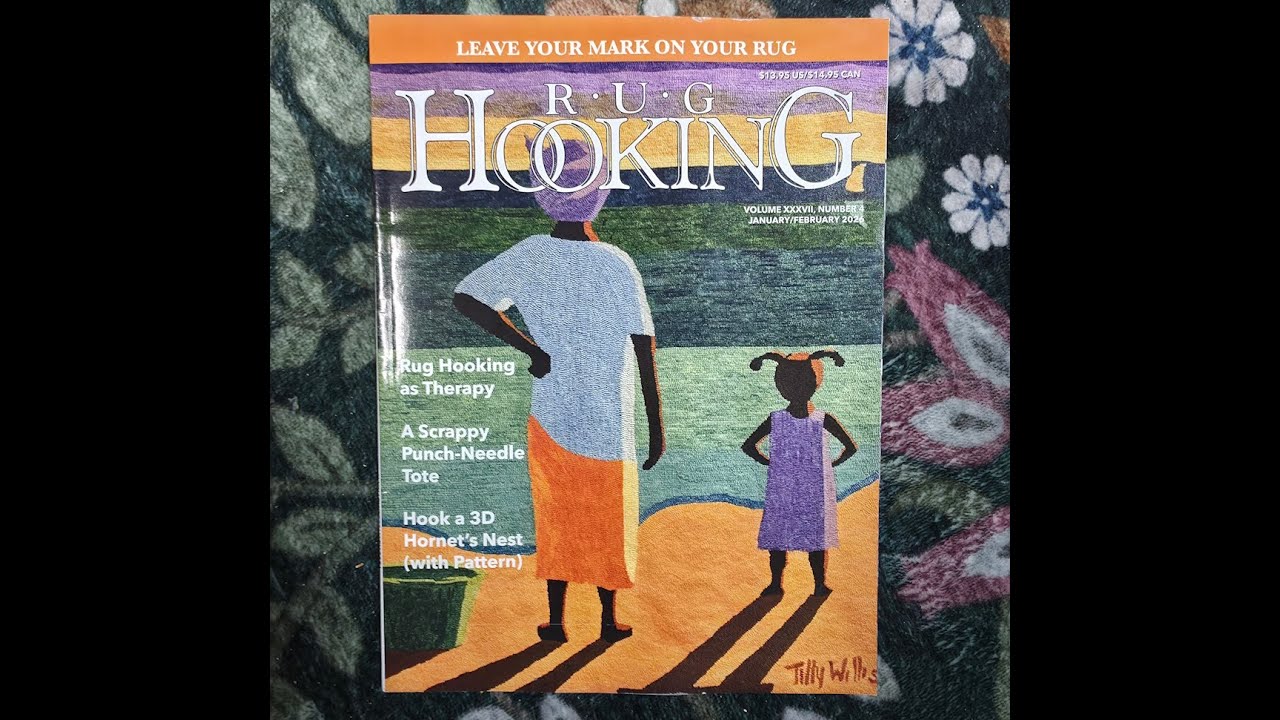 COCKTAIL TIME: Rug Hooking Magazine!