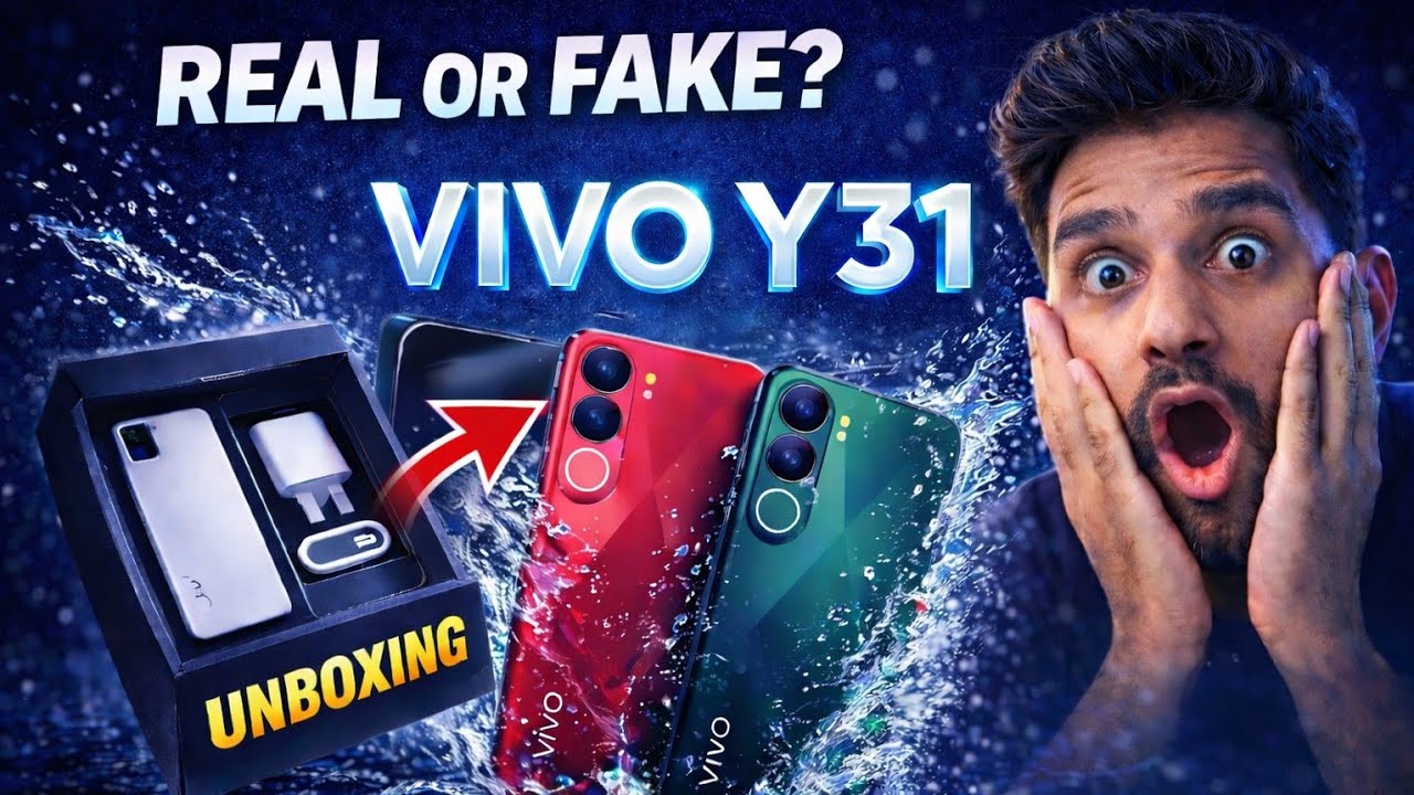 Vivo Y31 PANI TEST 😱 | Unboxing + Water Test | REAL OR FAKE