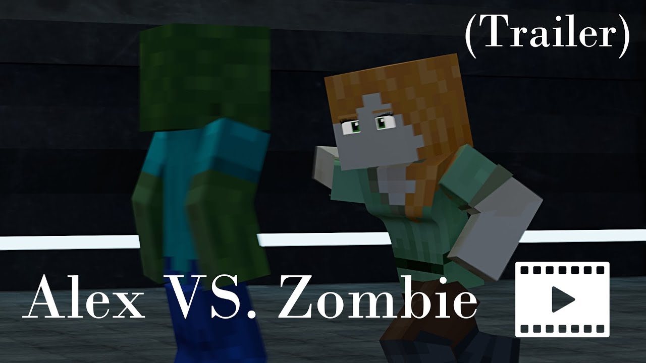 Alex VS. Zombie (Trailer) - [MineFight Battle Release]