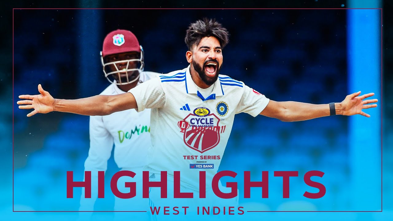 Extended Highlights | West Indies v India | WI Set 365 To Win | 2nd Cycle Pure Agarbathi Test Day 4