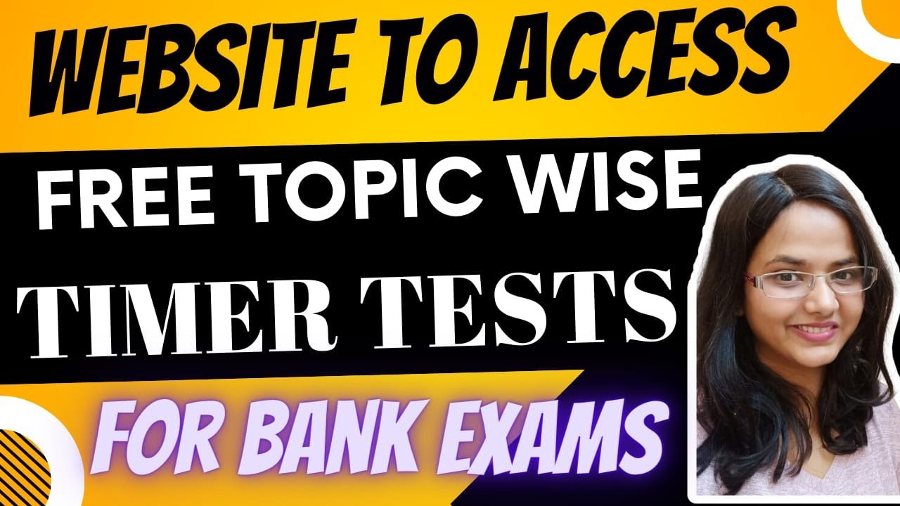 Websites To Access Free Topic Wise Test For Bank Exams || IBPS || SBI