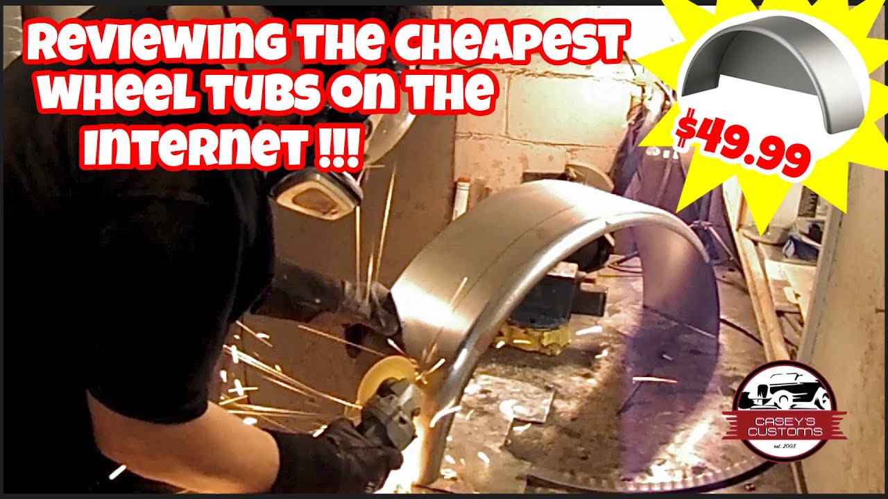REVIEWING THE CHEAPEST WHEEL TUBS ON THE INTERNET! TRAILER FENDERS, INNER FENDER. BUILDING REAR TUBS