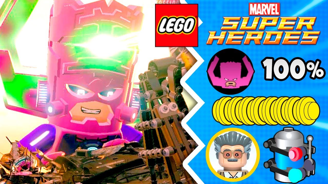 LEGO Marvel Super Heroes #87 FASE 15 O BOM O MAU E O FAMINTO 100% MINIKITS STAN LEE Português