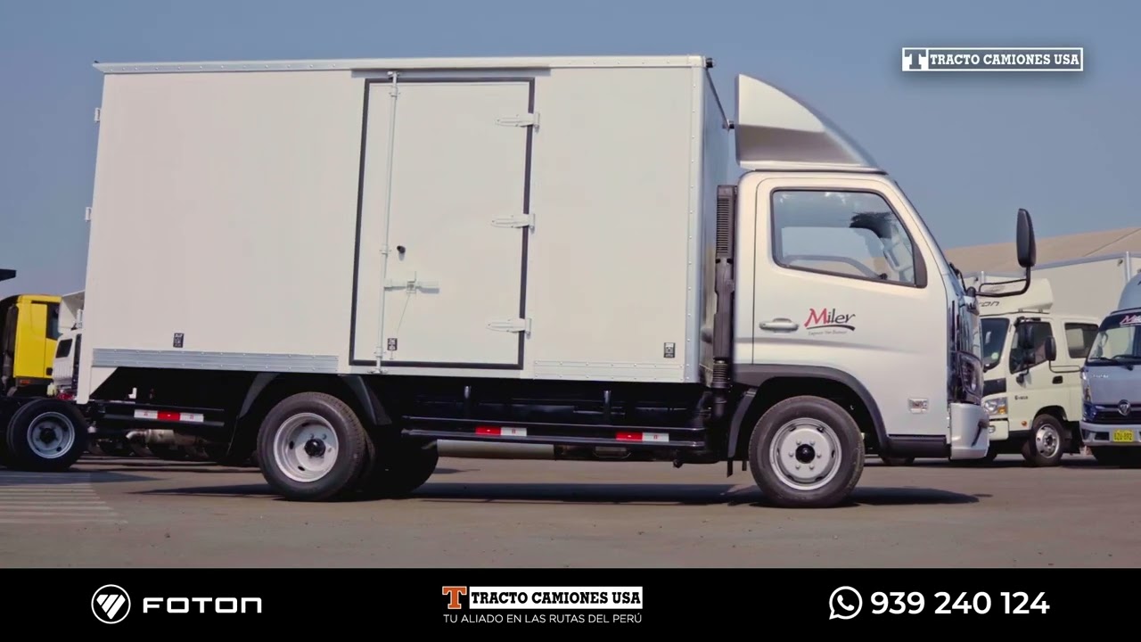 &iquest; Potente, vers&aacute;til y rendidor ? &iexcl; El Foton Miler es para ti !