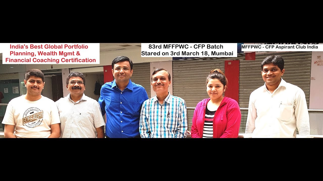 Key Learning of 1st 5 Training Sessions of 83rd Digital Practical CFP Certification Coaching Batch