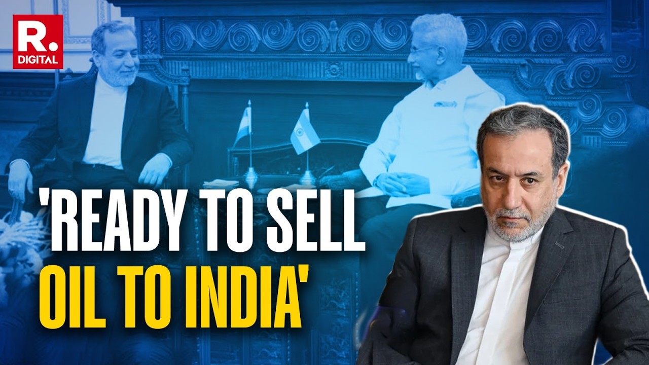 'Ready To Sell Oil To India': Iran FM Araghchi On Trade, Sanctions & Russia Talks | BRICS FM Meet