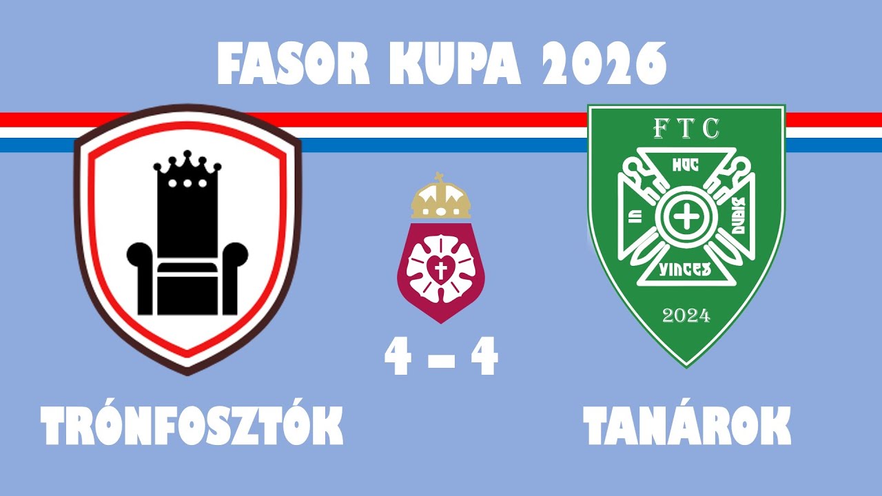 Trónfosztók - Tanárok (4-4)