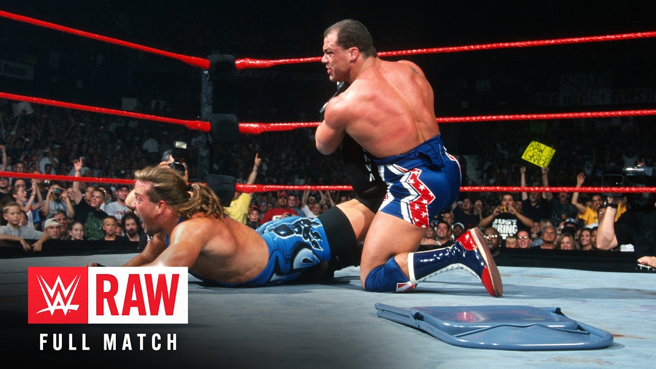FULL MATCH: Rob Van Dam vs. Jeff Hardy vs. Kurt Angle | Hardcore Title Match: Raw, Aug. 13, 2001