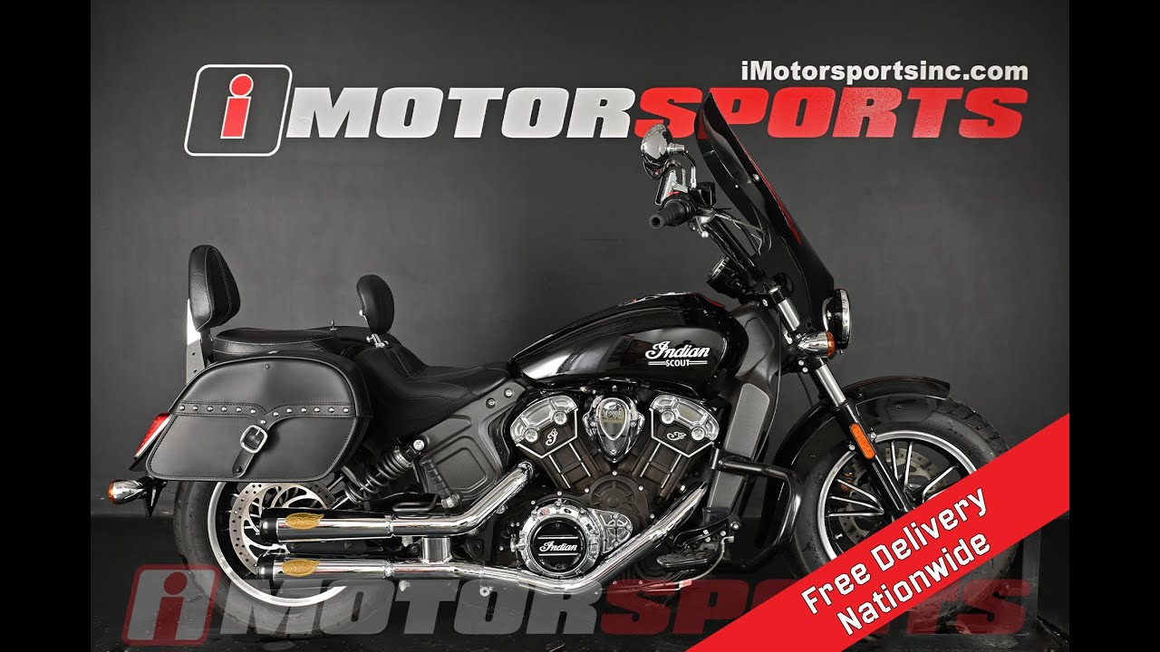 2019 Indian Motorcycle® Scout® Thunder Black A8518@ iMotorsports