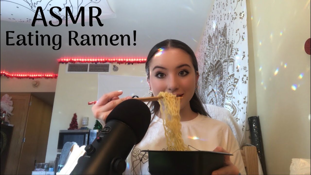 (ASMR) Eat With Me! Ramen and Ramble
