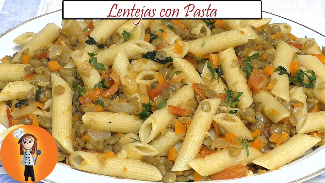 Lentejas con Pasta | Receta de Cocina en Familia