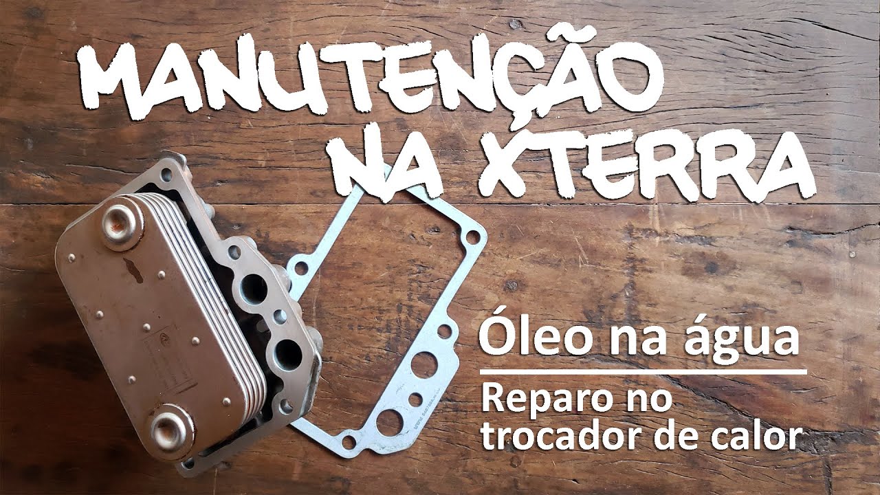 Manutenção da XTerra - Óleo na Água - Reparo no Trocador de Calor do MWM 2.8 Sprint