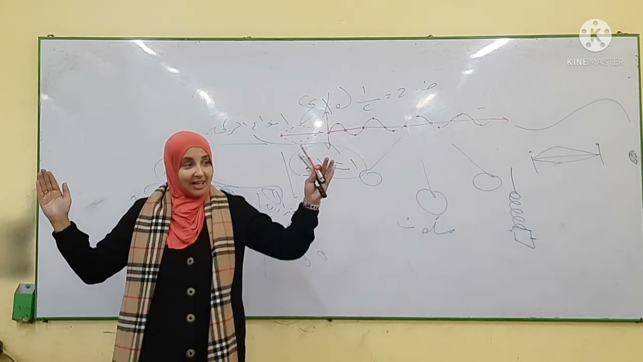 حصه(١) الحركه الاهتزازيه/ الصف الثانى الاعدادى/ الدرس (١)/وحده(١)/ ترم ثانى       ا/ مريم صالح