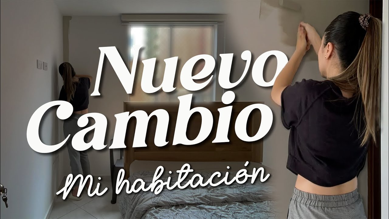✅ PINTANDO MI CUARTO con el color Pinterest ❤️ | Día de SOL