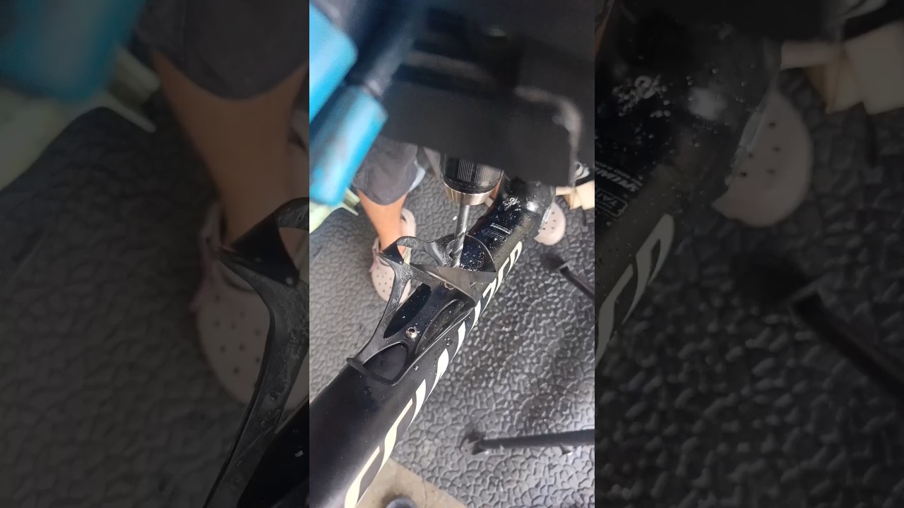 bottle cage mount/Rivnut replacement