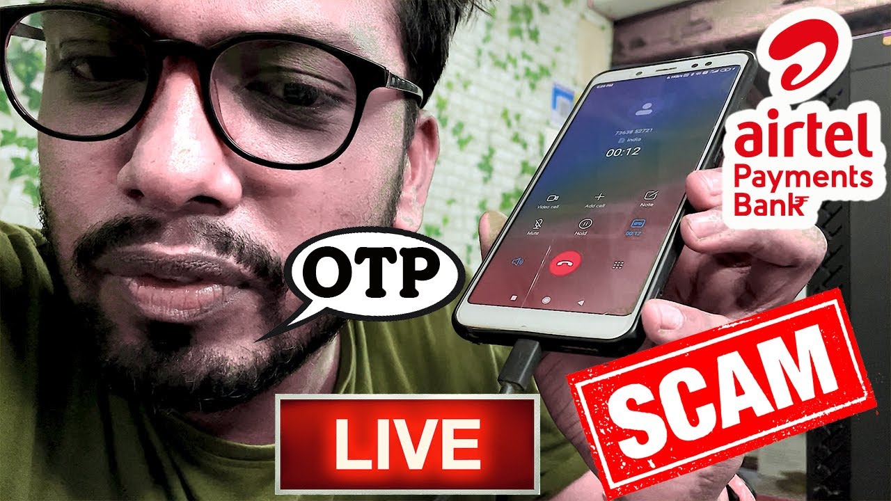 Airtel Payments Bank Fraud call | Live Fraud Airtel Bank | iIrtel Bank OTP Fraud Call | Fraud Call