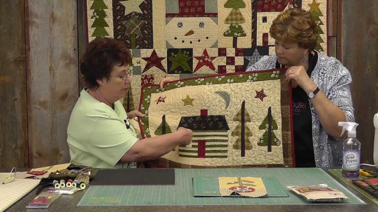 Appliqué Like a Pro!  Part 3/4 - Leaves, Stem, & Circles