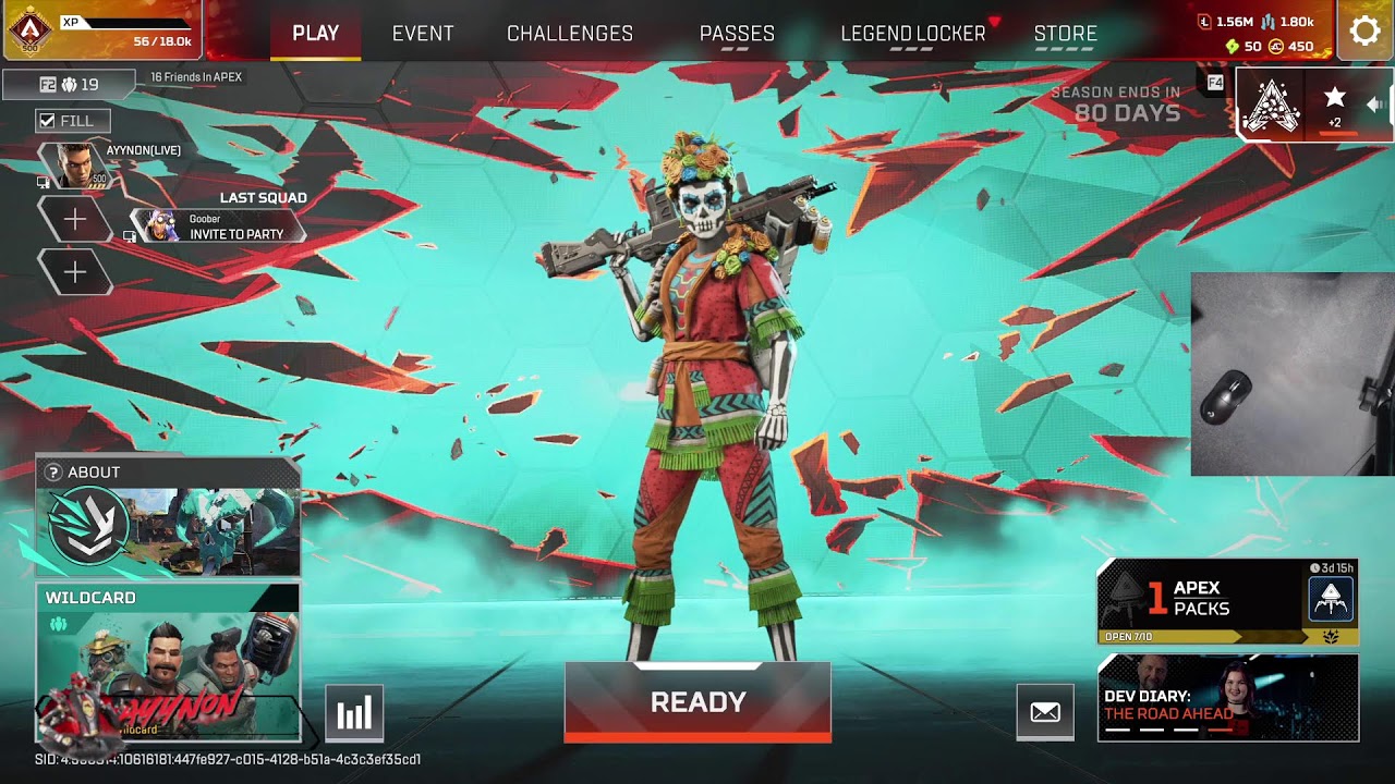 Friday The 13th - #1 Apex Player - No Platforms