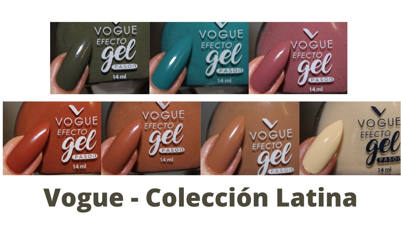 💅Colección de Esmaltes Latina | Vogue | Swatches en vivo y reseña