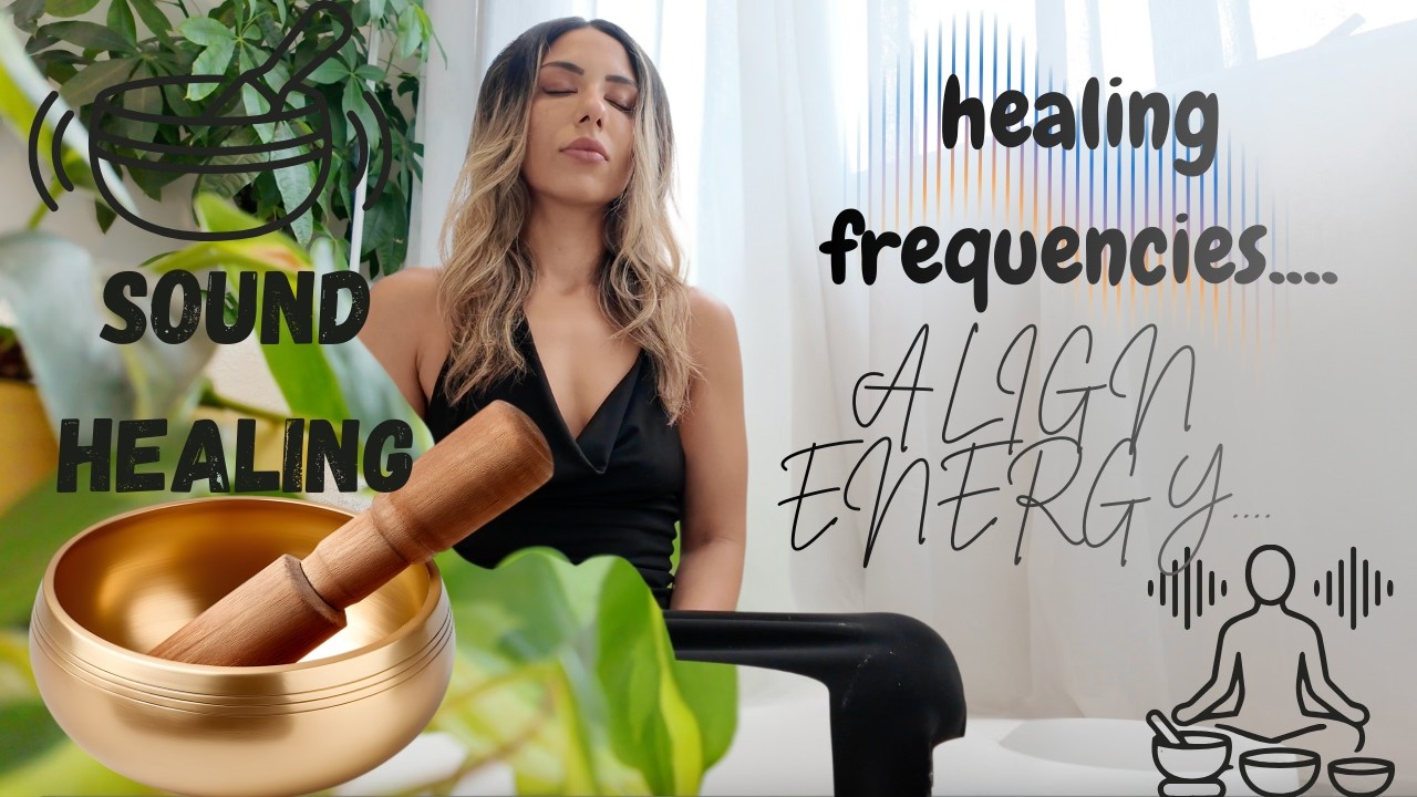 ALIGN YOUR ENERGY WITH SOUND FREQUENCIES - REWIRE YOUR SUBCONSCIOUS MIND IN 20MINS - SOUND HEALING