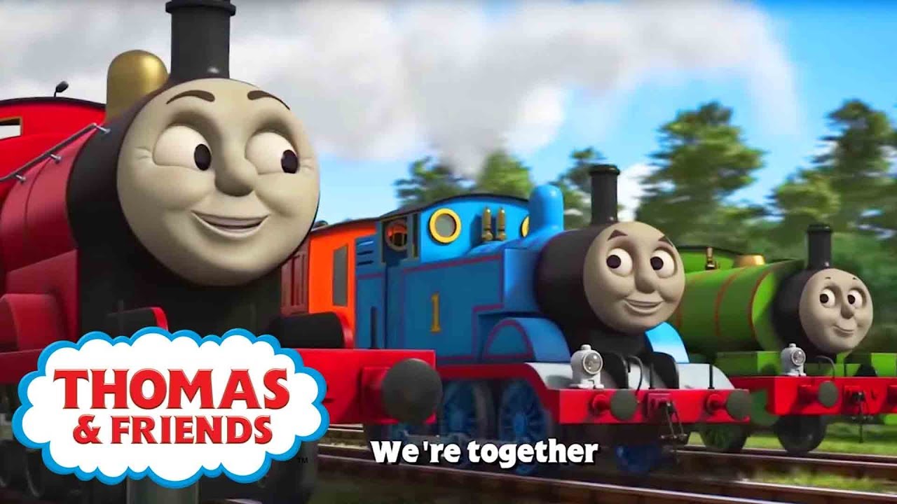 Thats What Friends Are For 🎵Thomas & Friends UK Song 🎵Songs for Children 🎵 Sing-a-long 🎵