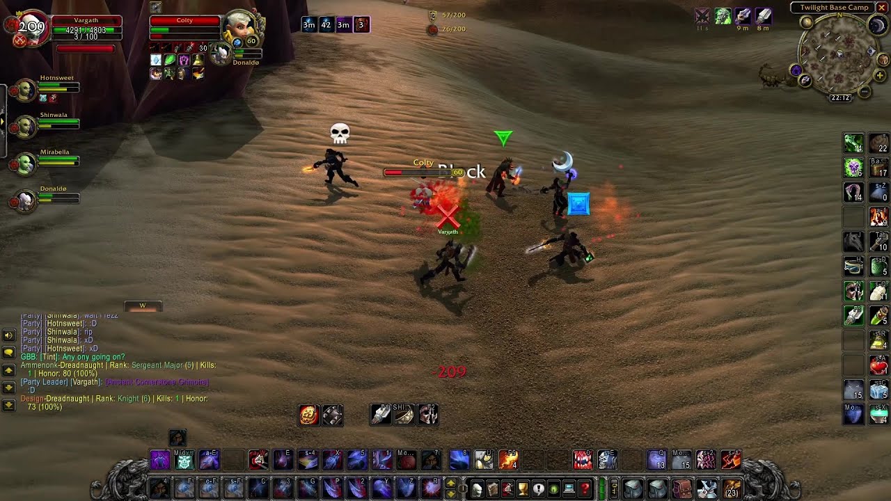 Silithus PvP (AQ opening phase)