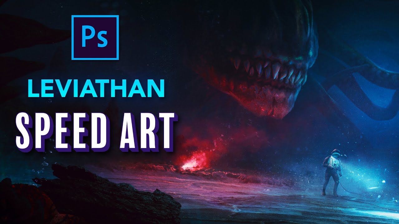 Я создал ЛЕВИАФАНА в PHOTOSHOP — скоростная обработка фотографий