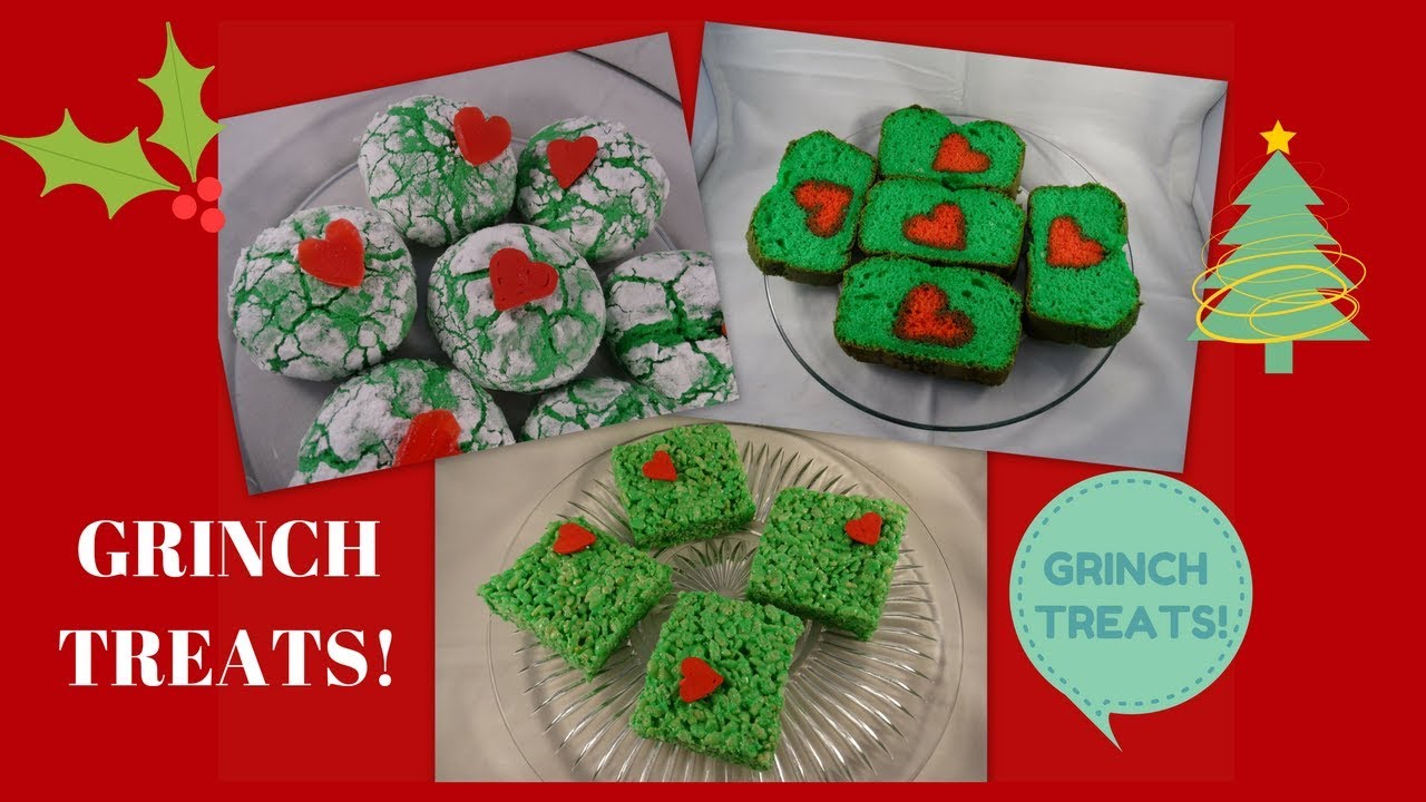 A Trio of Grinch Treats! - with yoyomax12