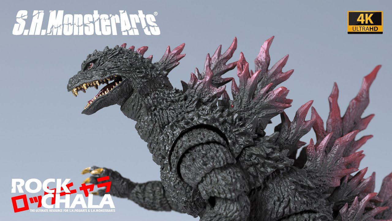 [Rockchala] S.H.MonsterArts GODZILLA 2000: Открытие коробки и обзор Godzilla