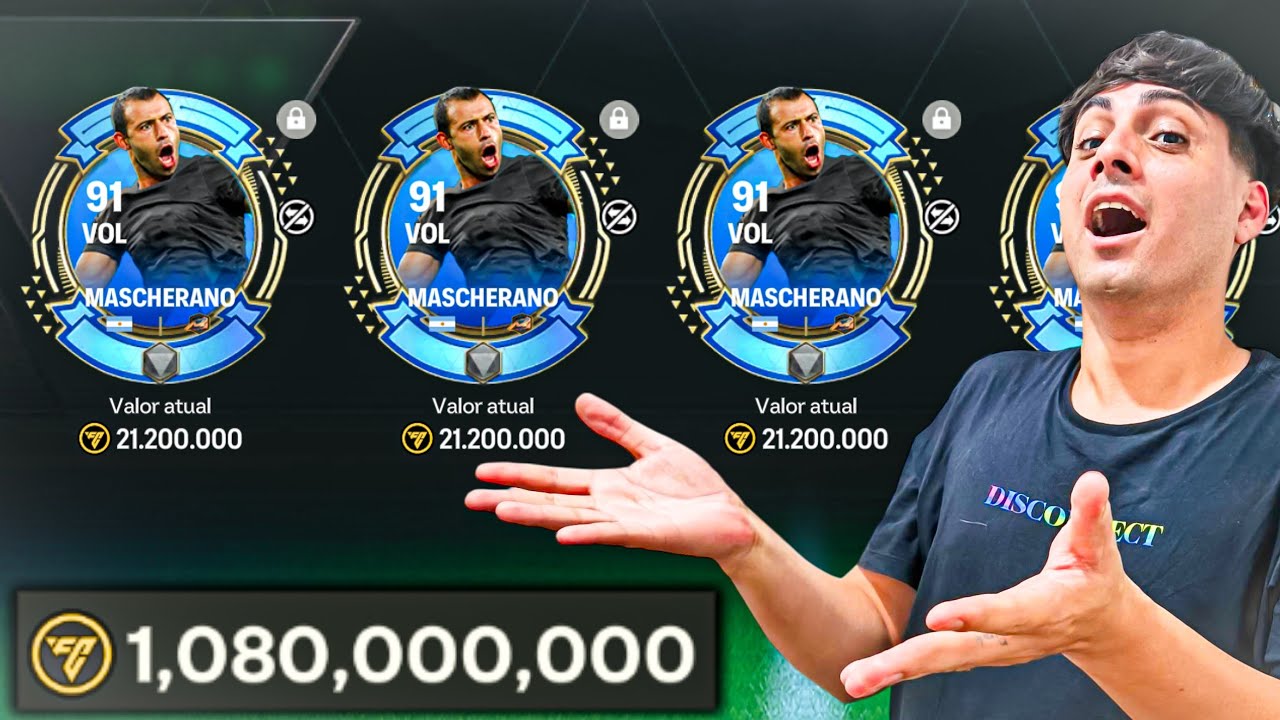 Farmei 1 BILHÃO COM O BUG DO MASCHERANO 