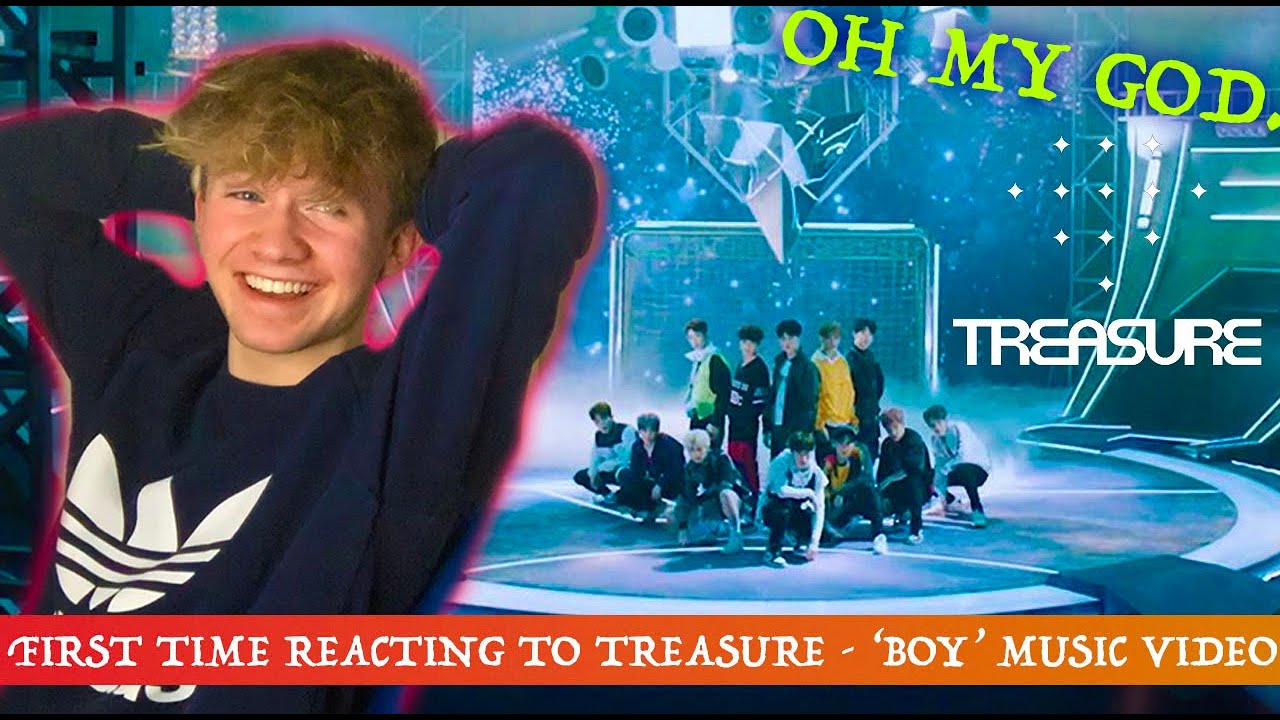 FIRST TIME REACTING TO TREASURE - 'BOY' MUSIC VIDEO REACTION