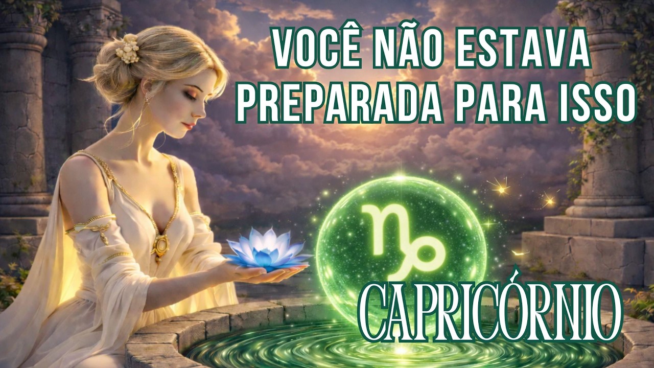 CAPRICÓRNIO♑️VOCÊ NÃO ESTAVA PREPARADA PARA ISSO- #capricornio #signos #tarot #amor