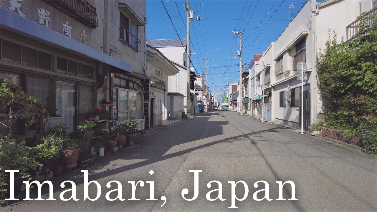 Walk Through the Japanese Town That Somehow Makes You Feel Nostalgic - Imabari, Ehime【4K】