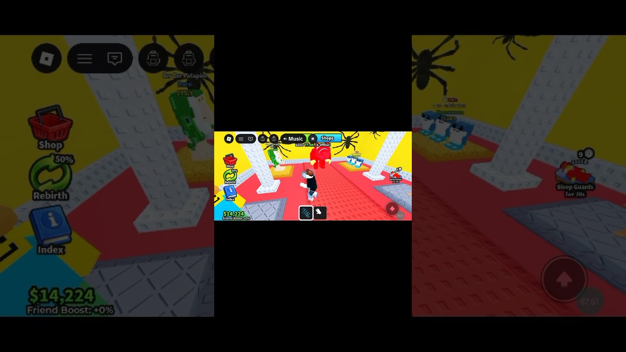 Jogando Roblox