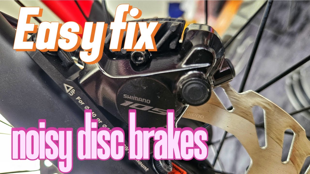 5min repair of noisy  disc brakes