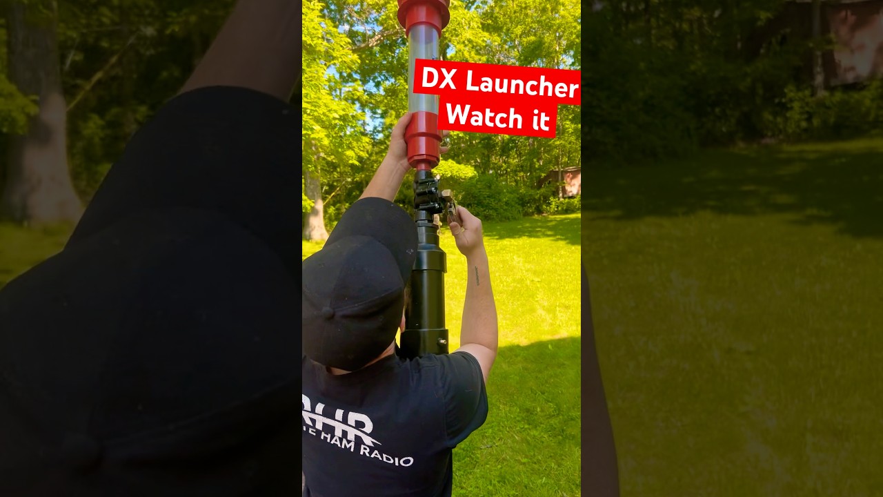 Ham Radio DX-Launcher Wire Antennas. Exclusively HamRadio247 #hamradio #dipole #treework