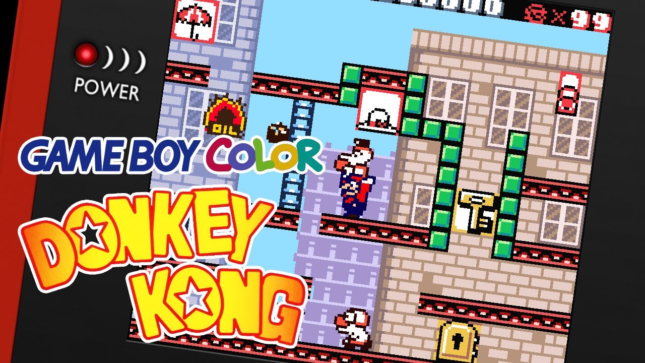Donkey Kong DX - colorization hack (first teaser trailer)