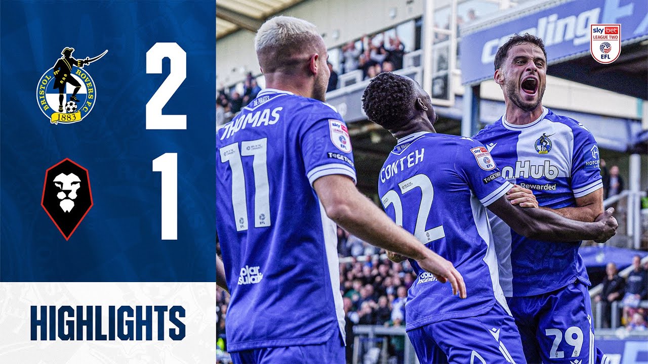Extended Highlights | Bristol Rovers 2-1 Salford City