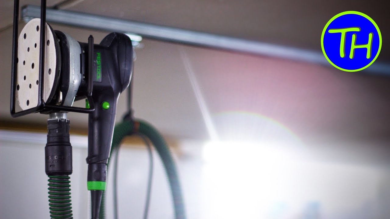How to build a Festool sander suspension & slide rail [super convenient][4k]