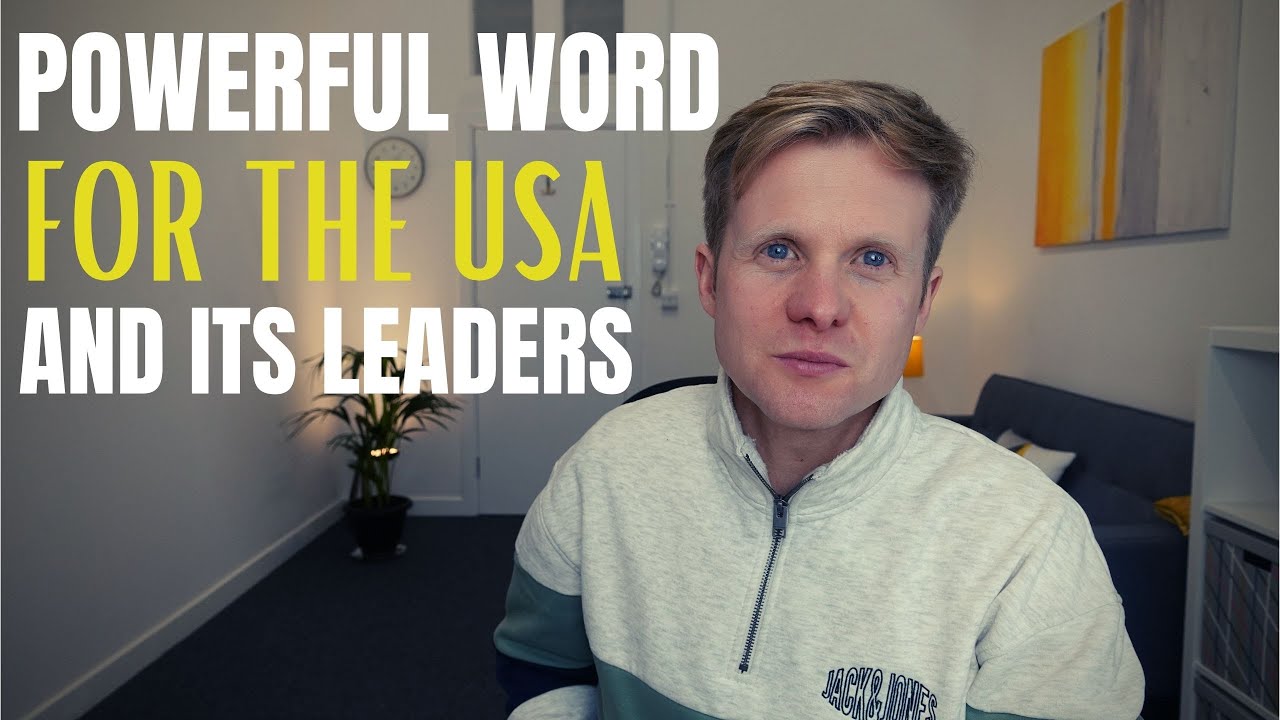 This word for America amazed me when I read it!