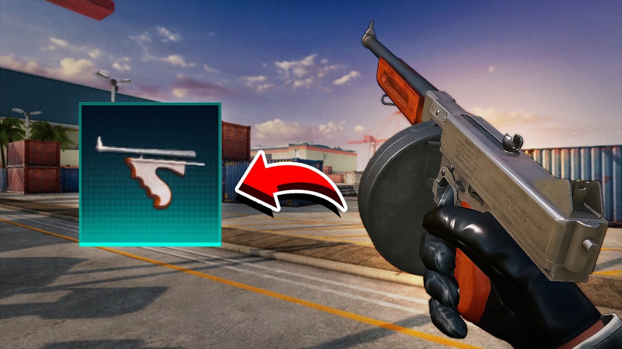 *NOVO* ACESSÓRIO DA THOMPSON! 🔥 (TIRO LIVRE MAIS PRECISO DO JOGO)