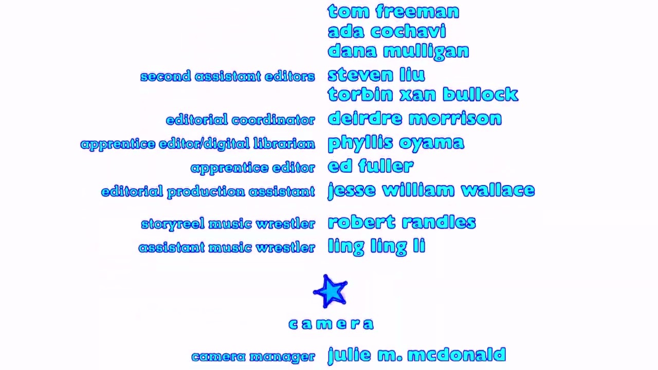 Toy Story 1995 End Credits in Chorded