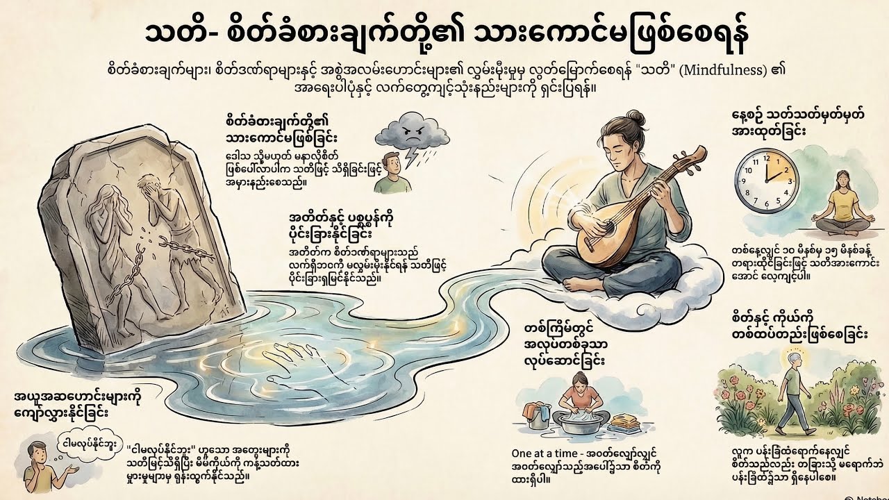 သတိသည် အရာရာတိုင်းအတွက် အရေးကြီးသည် - စိတ်ခံစားချက်တွေရဲ့ သားကောင်မဖြစ်အောင်