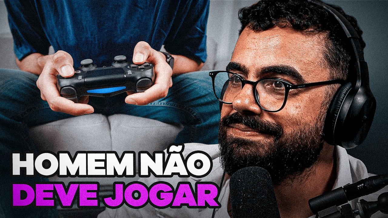 HOMEM NÃO DEVE JOGAR VIDEOGAME? | CORTES do CASTRINHO