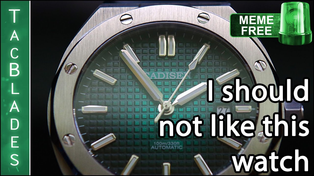 No Memes: The watch I tried to not like !!! Cadisen C8193